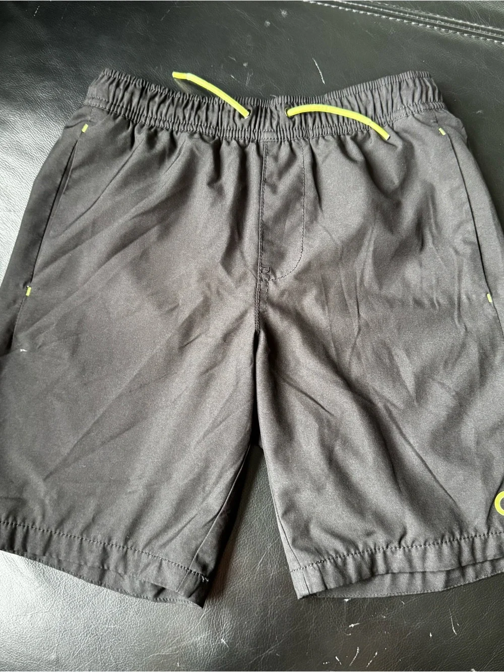 GapFit Athletic Shorts - Neon Yellow L